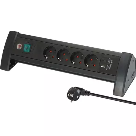 Premium Office Line Plus 4-vägs förlängningsuttag med USB C PD 1,8 m - Förlängningskablar - 4007123694594 - 10