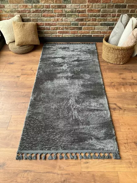 Matta Conceptum 1414 Antracit Polyester 80x150 cm - Små mattor och gångmattor - 8684282513834 - 1