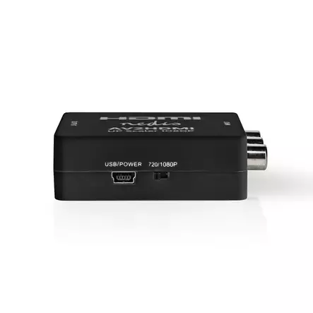 HDMI Omvandlare | 3x RCA Female | 1x HDMI Output | Envägs | 1080p | 1.65 Gbps | ABS | Antracit - Videokonverterare - 5412810319954 - 1