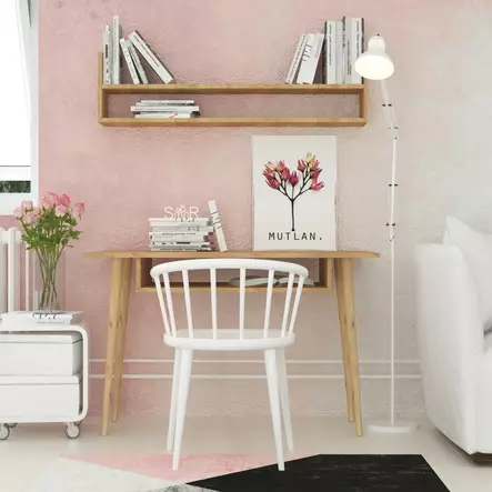 Skrivbord Hanah Home Muty Ek Spånskiva 120x74x60 cm - Skrivbord - 8681875179064 - 2