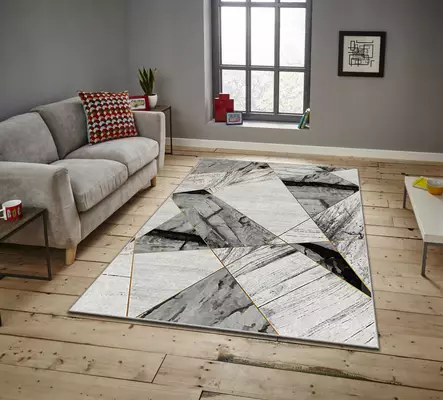 Matta Conceptum Crpt76 Flerfärgad Polyester 120x180 cm - Stora och medelstora mattor - 8683342182904 - 2