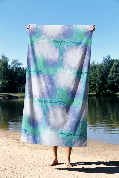 Strandhandduk Mijölnir Flerfärgad Mikrofilament 70x130 cm - Handdukar - 8684282665984 - 1