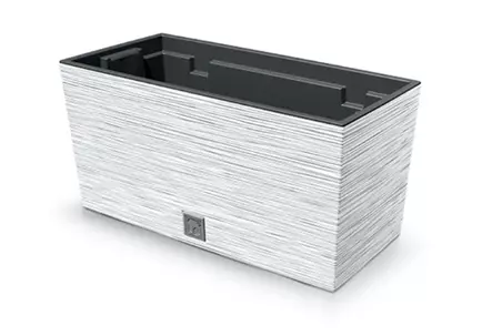 Parvekelaatikko valkoinen 60cm - Hängande blomkrukor och vaser - 5905197389714 - 1