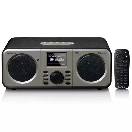 Stereo DAB+ FM-radio med Bluetooth® Svart - Radioapparater - 8711902043034 - 1