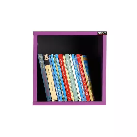 Vägghylla Hanah Home Raf033Uu Purple Spånskiva 33x33x19 cm - Vägghyllor - 8684282333364 - 1