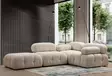 Fåtölj Atelier del Sofa Bubble 1R Cream Bouclé Polyester 95x95x75 cm - Soffor - 8683743317974 - 5