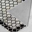 Matta Conceptum Wooylk0010 Vit Grå Svart Polyester 100x150 cm - Stora och medelstora mattor - 8683742578154 - 3
