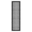 Matta Conceptum Wooylk0010 Vit Grå Svart Polyester 100x150 cm - Stora och medelstora mattor - 8683742578154 - 1