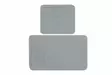 Badrumsmatta Set Mijölnir Flerfärgad 100% Bomull Antibakteriell Halkfri 50x60 cm & 60x100 cm - Badrumsmattor och våtrumsmattor - 8681875272314 - 2