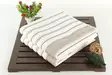 Handduk Set Mijölnir Ecru Grå 100% Bomull 50x90 cm - Handdukar - 8681181304334 - 2