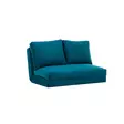 2-sits bäddsoffa Atelier del Sofa Taida Petrolgrön Polyester 185x120x36 cm - Bäddsoffor - 8683342263344 - 1