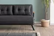 2-sits bäddsoffa Atelier del Sofa Sando Mörkgrå Linne 175x133x81 cm - Bäddsoffor - 8684282192794 - 9