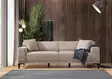 3-sits soffa Atelier del Sofa Petra Brunbeige Polyester 215x86x87 cm - Soffor - 8683342939324 - 6