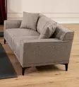 3-sits soffa Atelier del Sofa Petra Brunbeige Polyester 215x86x87 cm - Soffor - 8683342939324 - 4