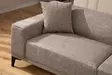 3-sits soffa Atelier del Sofa Petra Brunbeige Polyester 215x86x87 cm - Soffor - 8683342939324 - 8