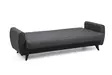 3-sits bäddsoffa Atelier del Sofa Alkon Mörkgrå Linnepolyester 214x77x86 cm - Bäddsoffor - 8683742755494 - 6