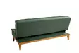3-sits bäddsoffa Atelier del Sofa Fuoco Grön Linne 184x80x80 cm - Bäddsoffor - 8681875597974 - 4