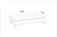 3-sits bäddsoffa Atelier del Sofa Fuoco Grön Linne 184x80x80 cm - Bäddsoffor - 8681875597974 - 6