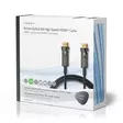 Aktiva Optiska Ultra High Speed HDMI Kabel med Ethernet | HDMI Kontakt | HDMI Kontakt | 8K@60Hz | 48 Gbps | 15.0 m | Rund | PVC | Svart | Presentbox - HDMI-kablar - 5412810318254 - 67