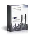 Balanserad ljudkabel | XLR 3-stifts hane | XLR 3-stifts hona | Nickelplaterad | 10.0 m | Rund | PVC | Mörkgrå | Presentbox - Ljudkablar - 5412810295654 - 69