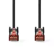 CAT6 Nätverkskabel | RJ45 hane | RJ45 hane | S/FTP | 10.0 m | Rund | LSZH | Svart | Label - Dator och nätverk - 5412810423194 - 10