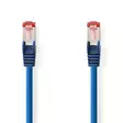 CAT6 Nätverkskabel | RJ45 hane | RJ45 hane | S/FTP | 2.00 m | Rund | LSZH | Blå | Label - Dator och nätverk - 5412810423354 - 1