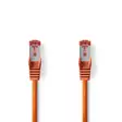 CAT6 Nätverkskabel | RJ45 hane | RJ45 hane | S/FTP | 5.00 m | Rund | LSZH | Orange | Kuvert - Dator och nätverk - 5412810277964 - 1