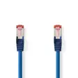 CAT6 Nätverkskabel | RJ45 hane | RJ45 hane | S/FTP | 5.00 m | Rund | LSZH | Blå | Kuvert - Nätverkskablar - 5412810277704 - 1
