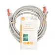 CAT6 Nätverkskabel | RJ45 hane | RJ45 hane | U/UTP | 3.00 m | Rund | PVC | Grå | Label - Dator och nätverk - 5412810422944 - 66