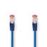 CAT6 Nätverkskabel | RJ45 hane | RJ45 hane | S/FTP | 5.00 m | Rund | LSZH | Blå | Kuvert - Nätverkskablar - 5412810277704 - 3