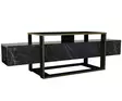 TV-bänk Hanah Home Bianco Svart Spånskiva 160x49,8x46,1 cm - TV-bänkar - 8681875670004 - 4