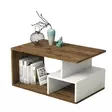 Soffbord Hanah Home Arte 2042 Mörk Valnöt Vit Spånskiva 90x42x54 cm - Soffbord - 8682870764194 - 4
