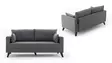 2-sits soffa Atelier del Sofa Bella Grå Polyester 177x81x85 cm - Soffor - 8681875520194 - 7
