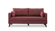 2-sits soffa Atelier del Sofa Bella Klarröd Polyester 177x81x85 cm - Soffor - 8681875548914 - 8