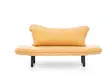2-sits bäddsoffa Atelier del Sofa Chatto Mustard Bomullspolyester 150x70x75 cm - Bäddsoffor - 8681875833164 - 5