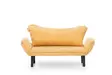 2-sits bäddsoffa Atelier del Sofa Chatto Mustard Bomullspolyester 150x70x75 cm - Bäddsoffor - 8681875833164 - 9
