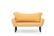2-sits bäddsoffa Atelier del Sofa Chatto Mustard Bomullspolyester 150x70x75 cm - Bäddsoffor - 8681875833164 - 3