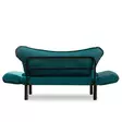 2-sits bäddsoffa Atelier del Sofa Chatto Petrolblå Bomullsfodrad Polyestertyg 150x70x75 cm - Bäddsoffor - 8681875569544 - 6