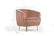 Öronlappsfåtölj Atelier del Sofa Piccoli Rosa Polyester 83x72x75 cm - Fåtöljer - 8683342139564 - 4
