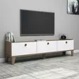 TV-bänk Hanah Home Sumer E3620 Ek Vit Spånskiva 178x44,8x34,6 cm - TV-bänkar - 8682870559134 - 1