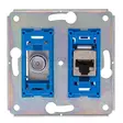 EDC2000 CD Modulaire coax and data wall box - Nedis produkter - 8719632685784 - 10