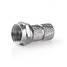 F-kontakt | Rak | Hane | Guldplaterad | 75 Ohm | Twist-On | Kabel input diameter: 5.5 mm | Koppar | Metall | 2 st. | Kartong med fönster - Antennkontakter och adaptrar - 5412810326464 - 7