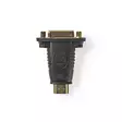 HDMI Adapter | HDMI Kontakt | DVI-D 24+1-Pin Hona | Guldplaterad | Rak | ABS | Svart | 1 st. | Låda - Videokontakter och pluggar - 5412810289974 - 30