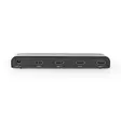 HDMI Switch | 3-Port port(s) | 3x HDMI Input | 1x HDMI Output | 4K@60Hz | 18 Gbps | Fjärrstyrd | Metall | Antracit - Videoväxlar och fördelare - 5412810320134 - 20