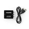 HDMI Omvandlare | 3x RCA Female | 1x HDMI Output | Envägs | 1080p | 1.65 Gbps | ABS | Antracit - Videokonverterare - 5412810319954 - 75