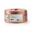Högtalarkabel | 2 x 4.00 mm² | CCA | 100.0 m | Rund | PVC | Transparent | Emballage - Ljudkablar - 5412810312764 - 66