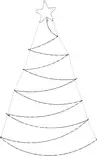 Julgran 89 x 150 cm 150 LED - Julgranar - 8720573042734 - 1
