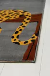 Matto Gepardi harmaa/keltainen 120x170cm - Barnrumsmattor - 6410416039244 - 3