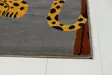 Matto Gepardi harmaa/keltainen 120x170cm - Barnrumsmattor - 6410416039244 - 4