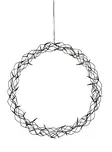 Merlin kranssi 50 cm musta ip20 - Dekorationsljus - 6435200288714 - 2
